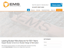 Tablet Screenshot of ems-industrial.com